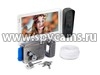 Комплект цветной видеодомофон HDcom W715 и электромеханический замок Anxing Lock-AX091